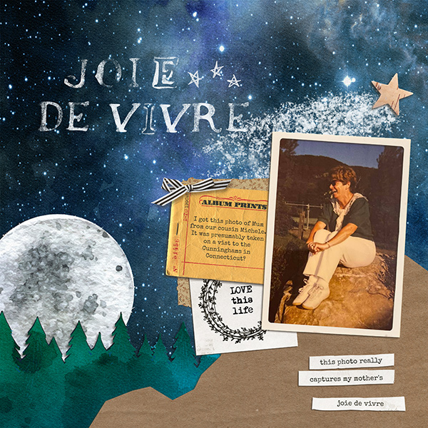 Mar 21 Scraplift Challenge Joie de Vivre