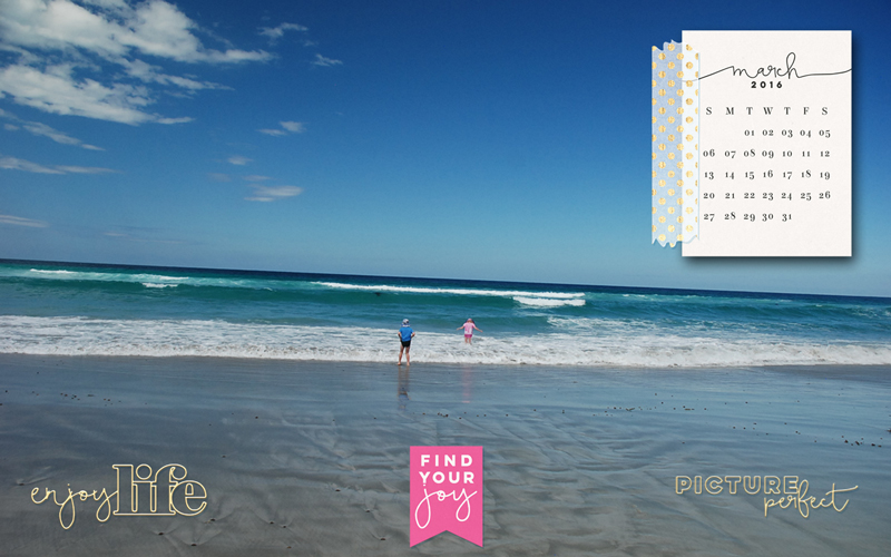 March 2016 Desktop - Inspiration challenge