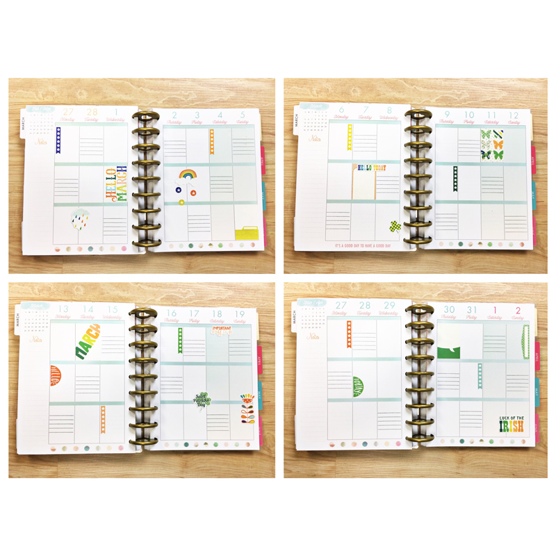 March 2017 Planner Pages