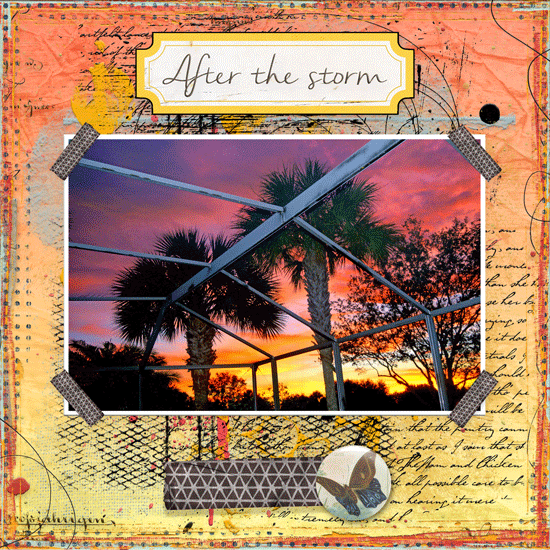 March 2018 Random Challenge Washi Tape