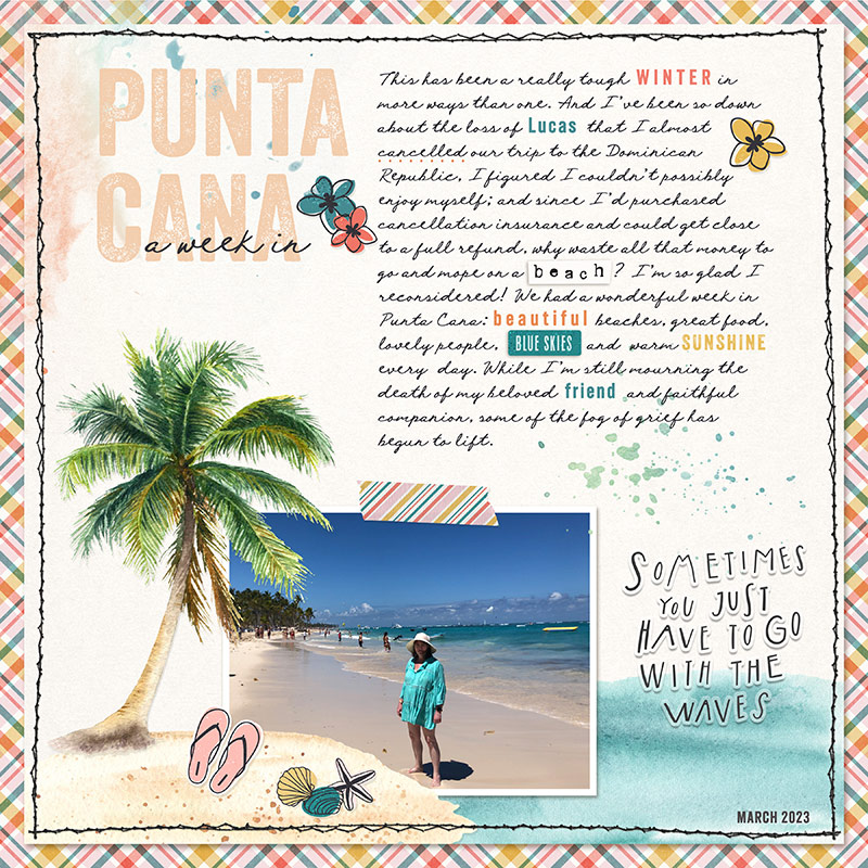 March 2023 Journaling Challenge: A Week in Punta Cana