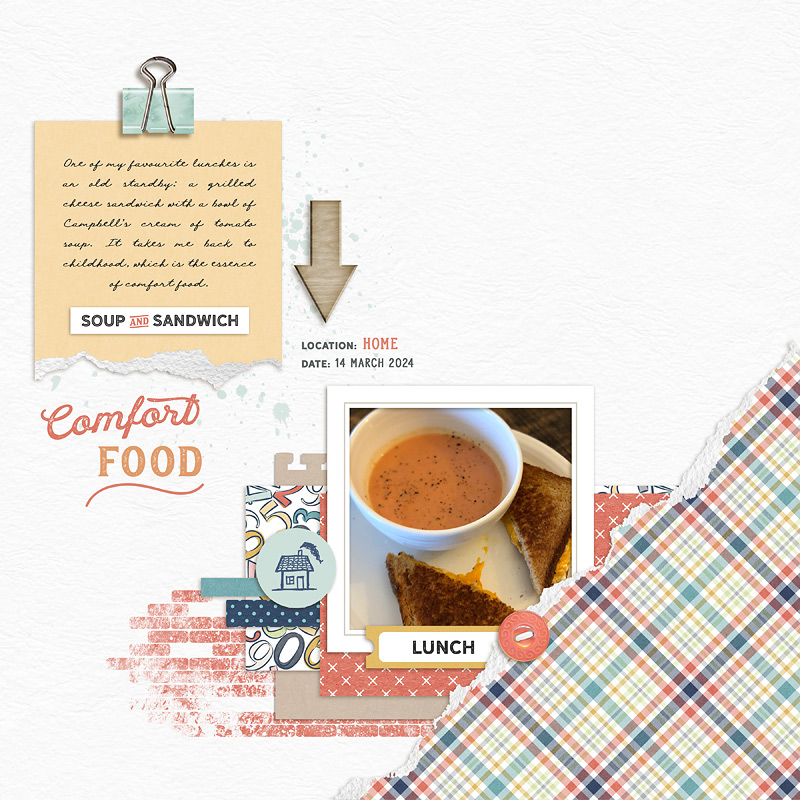 March 24 Random Challenge: Comfort Food