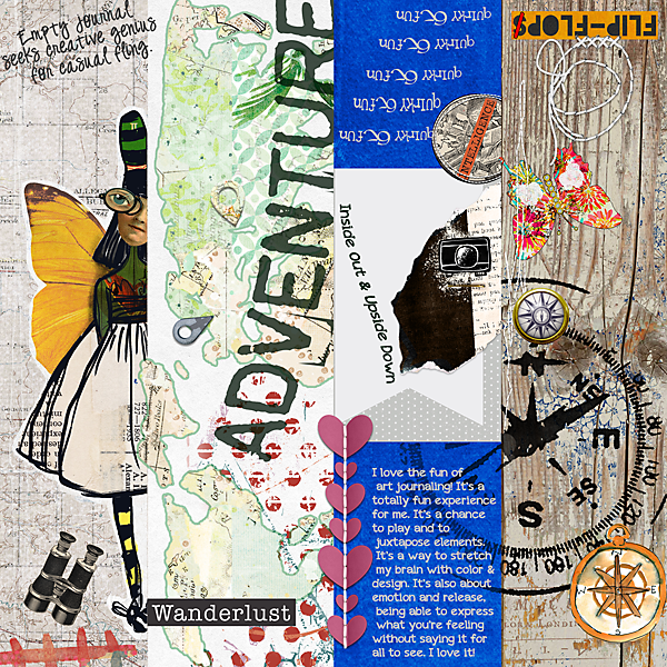 March Art Journaling Wk-4