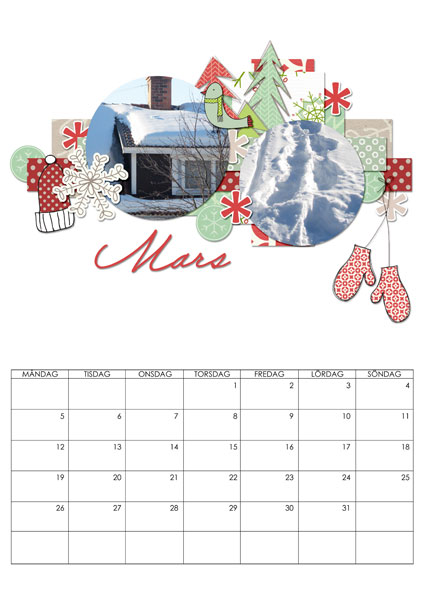 March calender