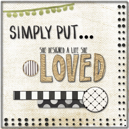 March Monthly Muse Wk 1 Dots, Stripes & an Ellipsis