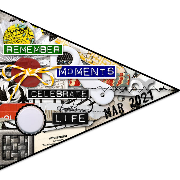 March Scraplift Challenge - ArmyGirl (Lisa)
