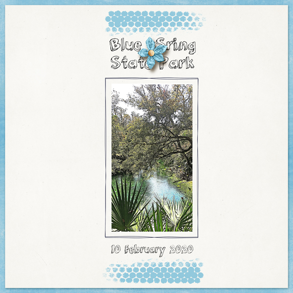 March Style Challenge:  Blue Spring State Park