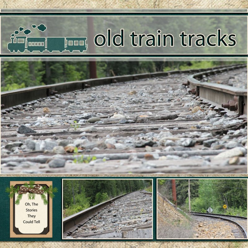 MARCH STYLE CHALLENGE - OLD TRAIN TRACKS