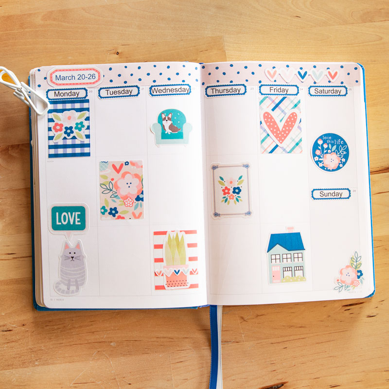 March Week 3 planner (hybrid)