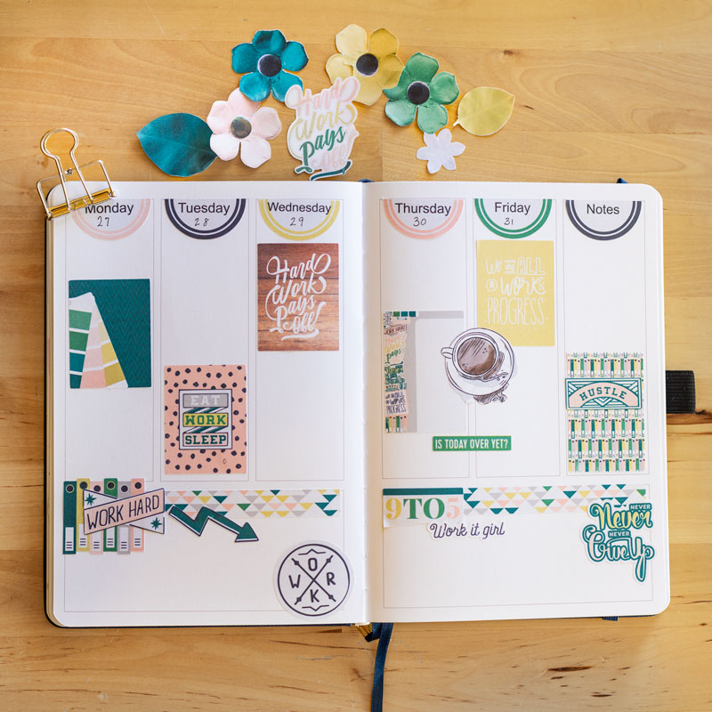 March Wk 4 planner (hybrid)