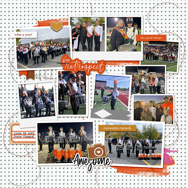 marching band highlights - right side