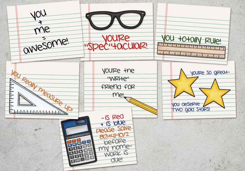 Math Valentines