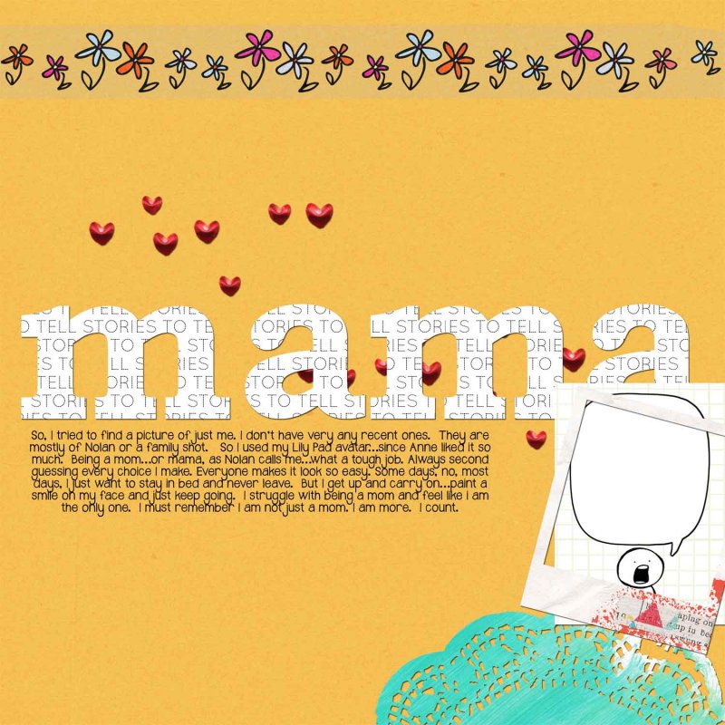 May 10 Mom Scrap 2017