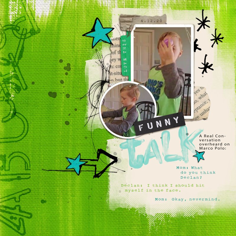 May 2020 Journaling Challenge Hit My Face