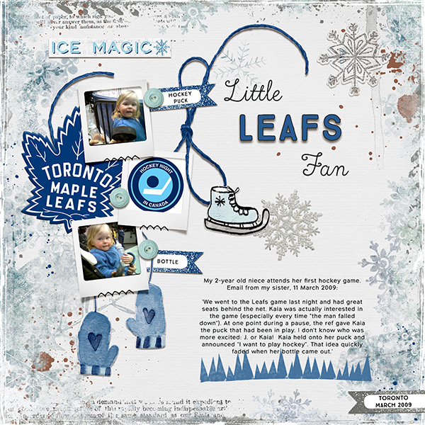 May 21 Template Challenge: Little Leafs Fan