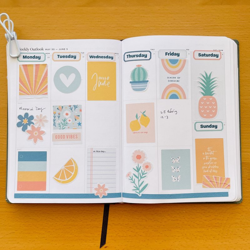 May 31 Planner