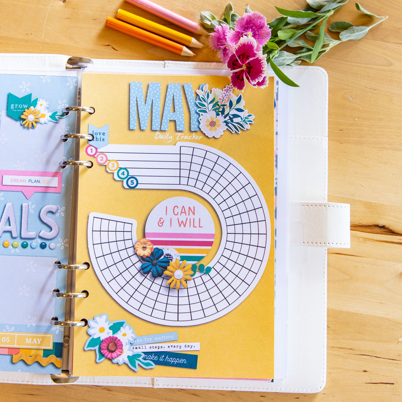 May Planner Daily Tracker (hybrid)