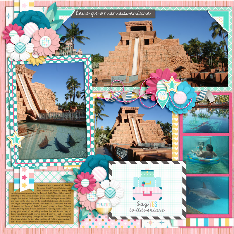 Mayan Temple - Left