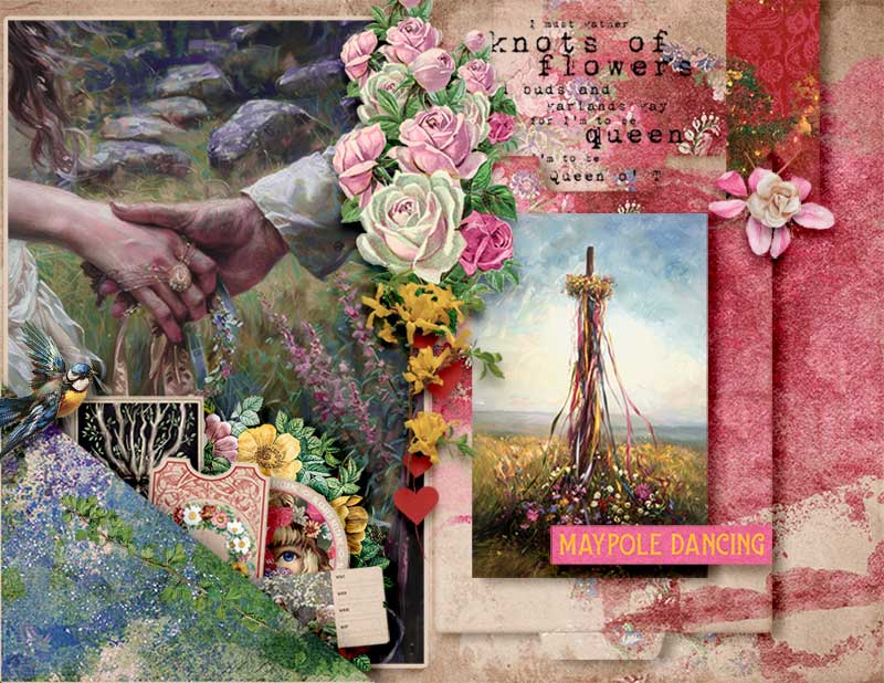 Maypole-Dancing