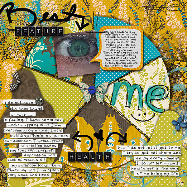 Me (Art Journaling Challenge, LOVE Yourself #1)
