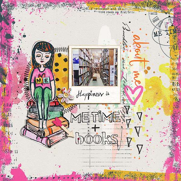 Me time + Books = Happiness!