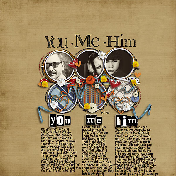 me + you=him
