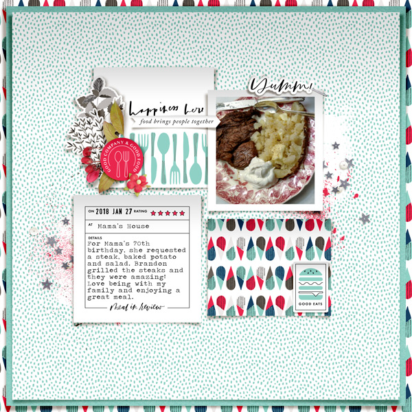 Meal In Review [MOC9 January 7: Simple Template]