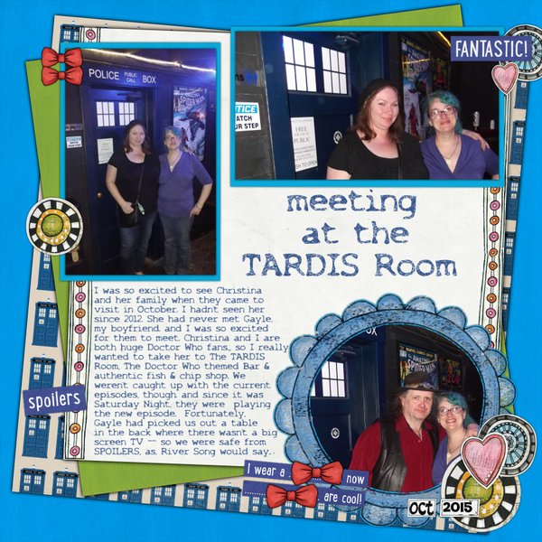 Meeting at the TARDIS Room
