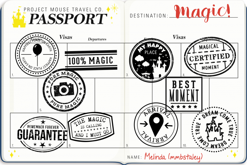 Melinda's PM passport