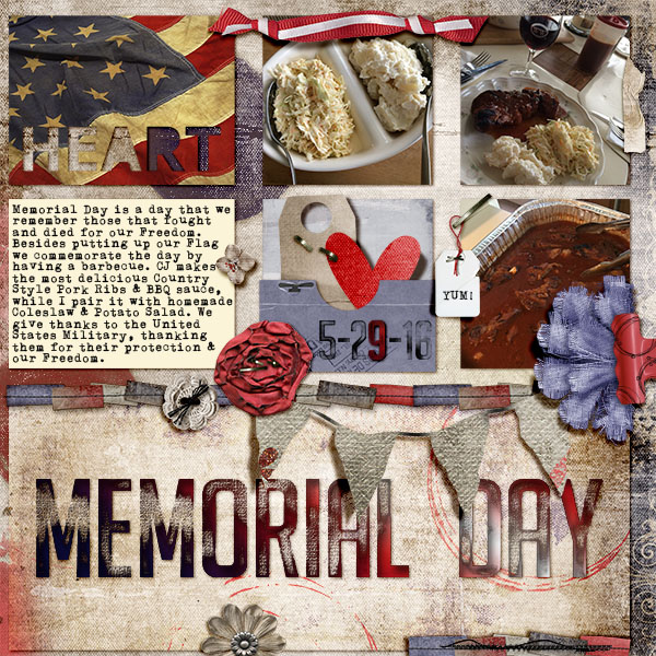 Memorial Day (Dawn Inskip June Challenge)