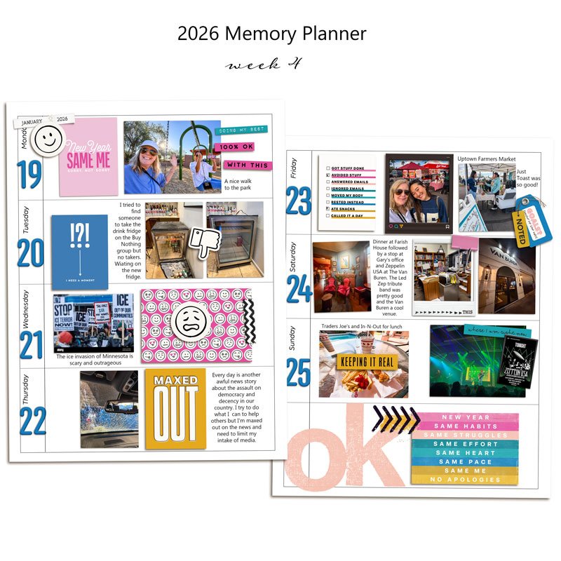 Memory Planner Week 4