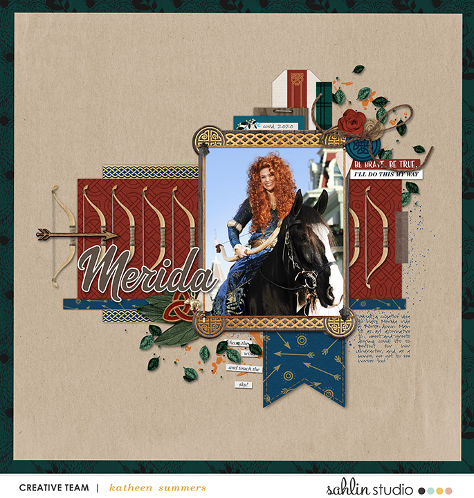 Merida on a horse!