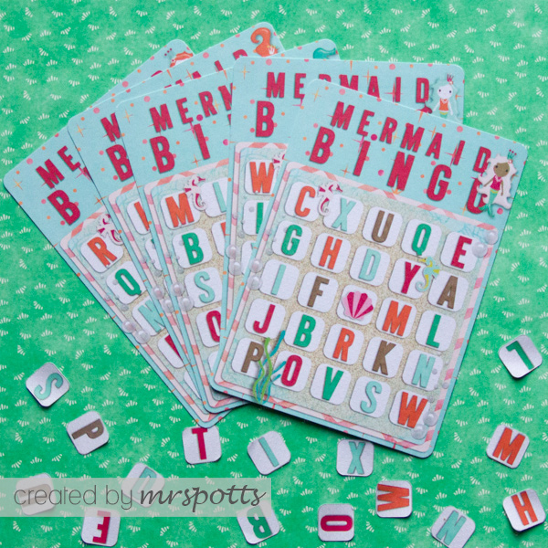 Mermaid Bingo - Preschool Enrichment Activity