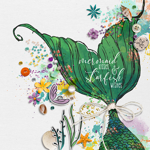 Mermaid kisses & starfish wishes