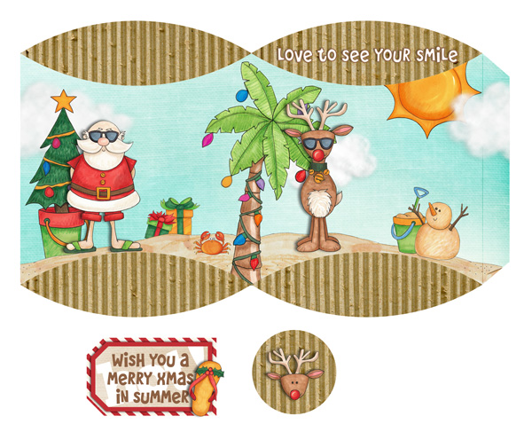 Merry Christmas in Summer box -draft