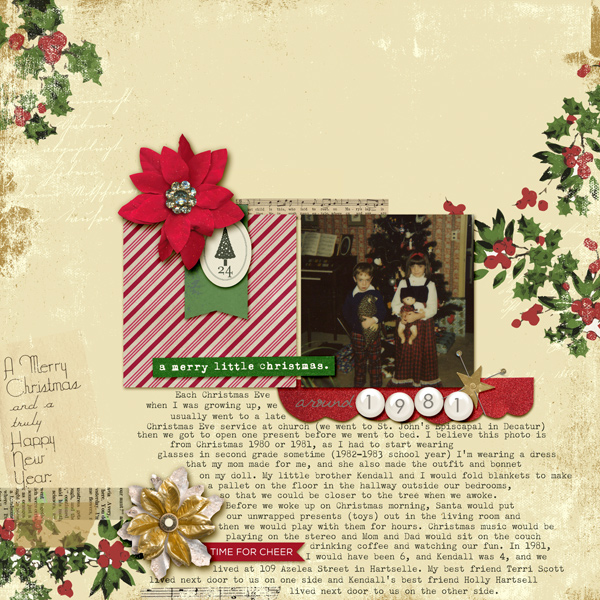 Merry Little Christmas- about 1981
