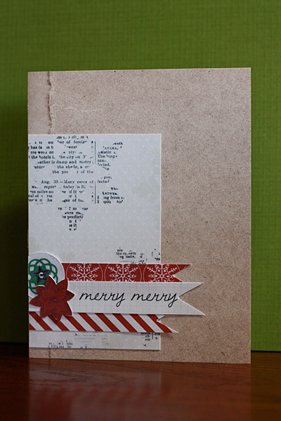 Merry Merry Hybrid Card