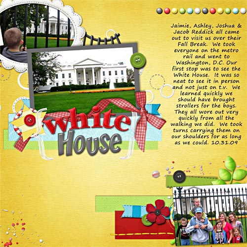 Metrorail trip to White House right Page