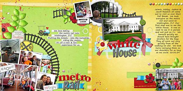 Metrorail trip to White House