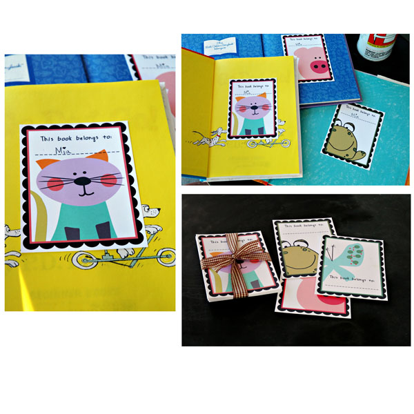 Mia's Book Plates