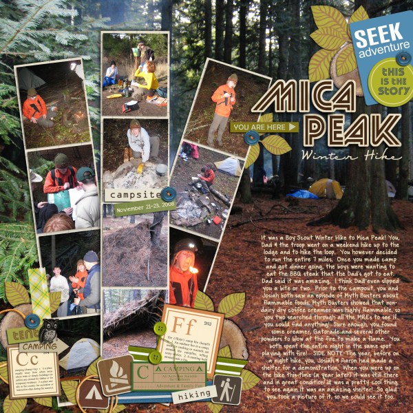 Mica Peak Night Hike