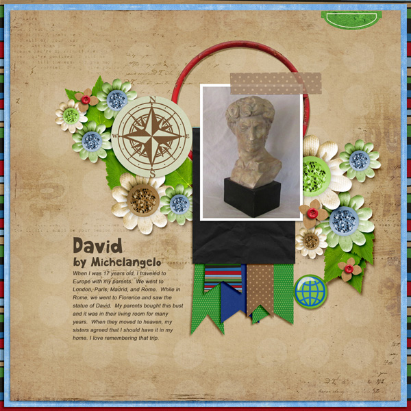 Michelangelo David Web