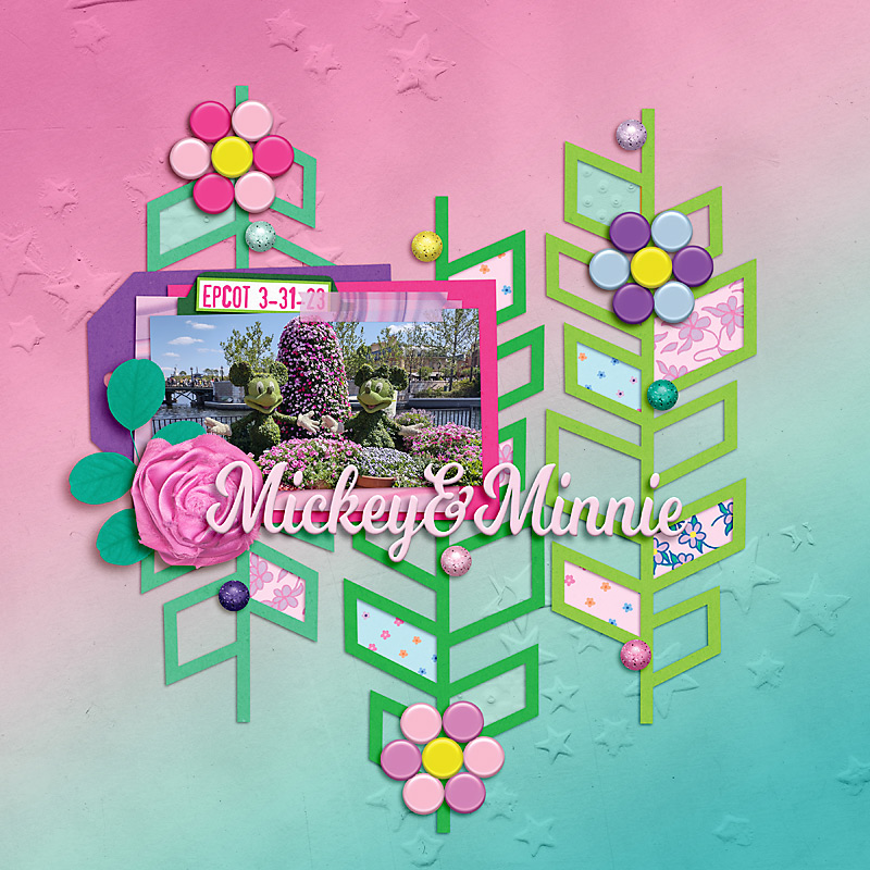 Mickey & Minnie Topiaries