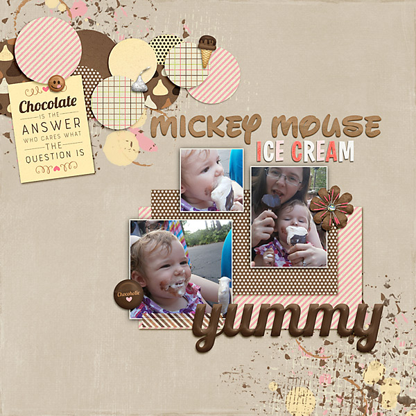 Mickey Mouse Ice Cream