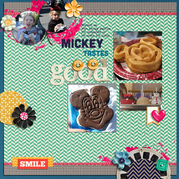 Mickey Tastes Good
