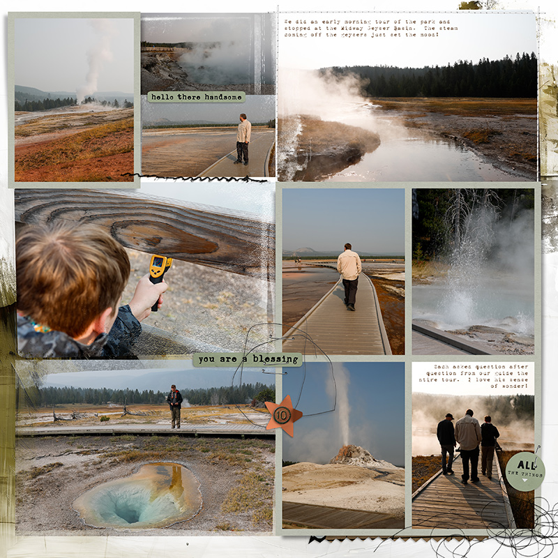 Midway Geyser Basin Right