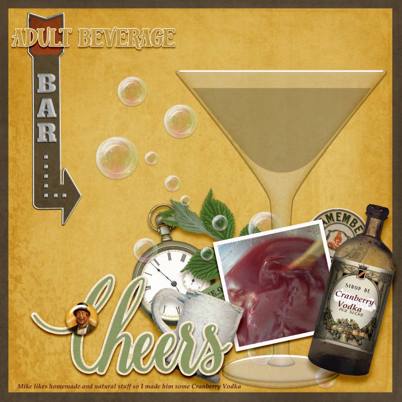 Mikes Cranbery Vodka