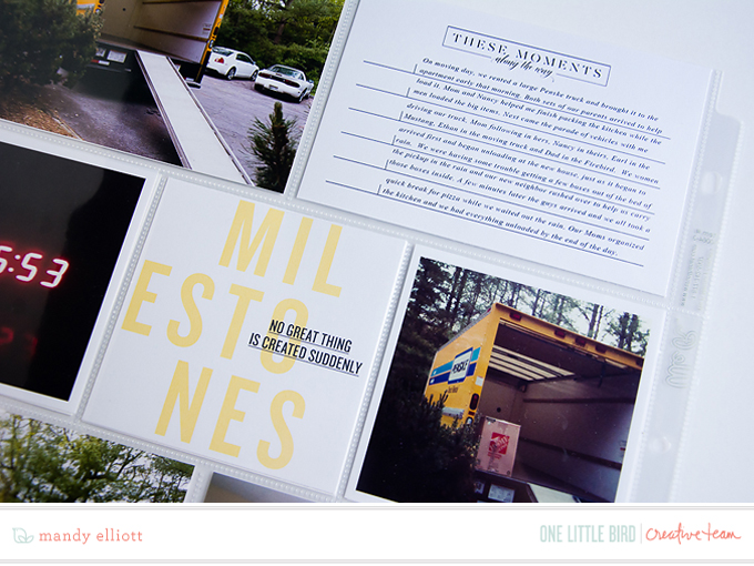 Milestones | Pocket Pages