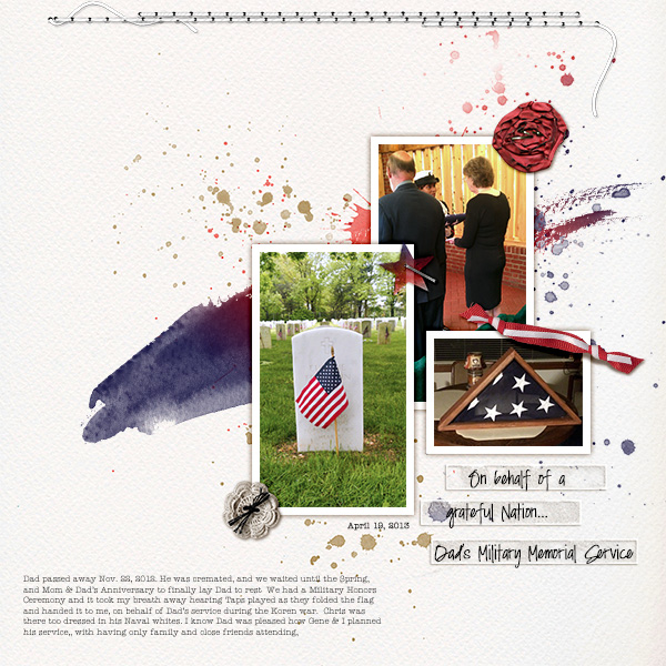 Military Honors Memorial (June Journaling Challenge)