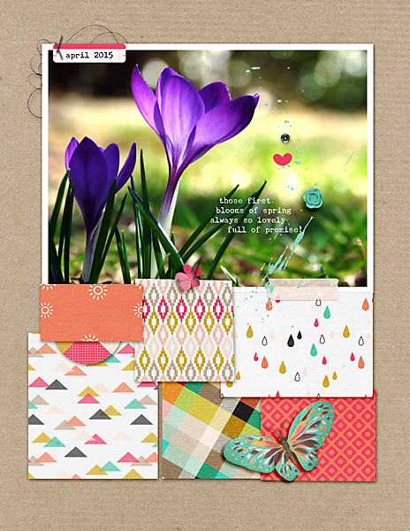 mini album - spring